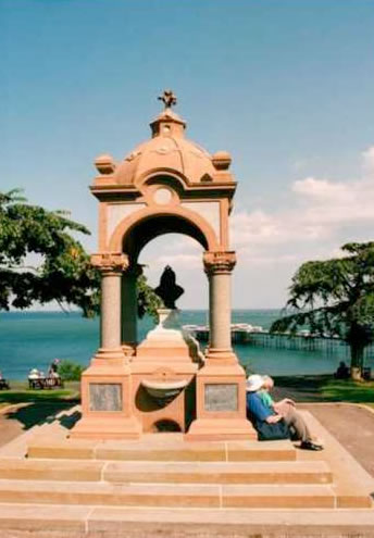 QV Memorial in North Wales