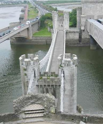 Image of the bridge where stonemasonry work was completed