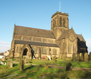 Large external view of project prior to the completion of the architectural stonework repairs